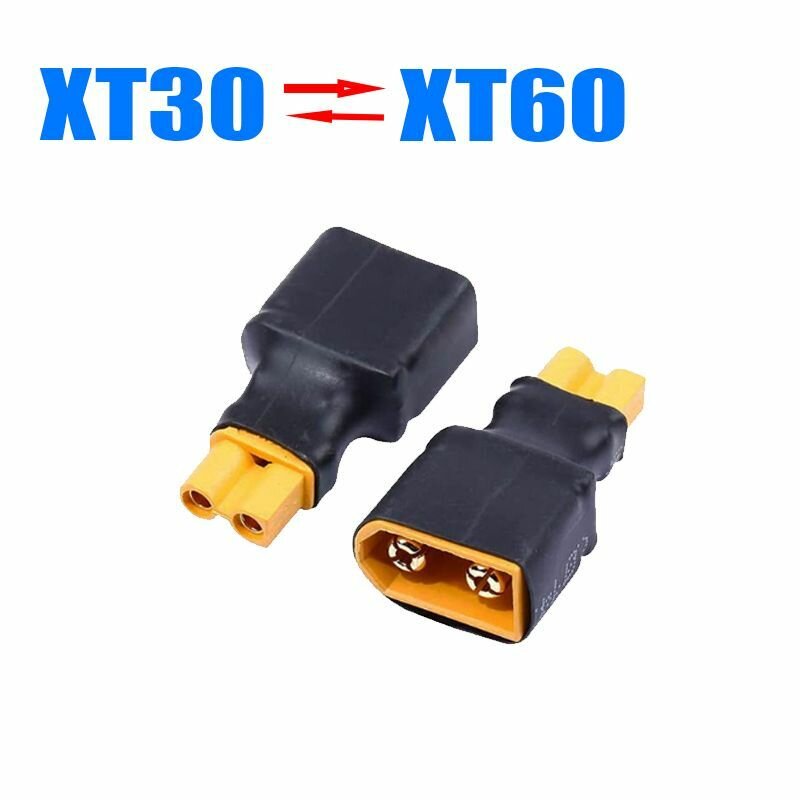 Переходник XT30 мама на XT60 папа (XT30-F to XT60-M)-1шт