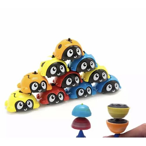 Машинки инерционные Gyro Car игровой набор гироскоп букашки металлические машинки трюковые игрушки из металла с инерционным механизмом 479₽