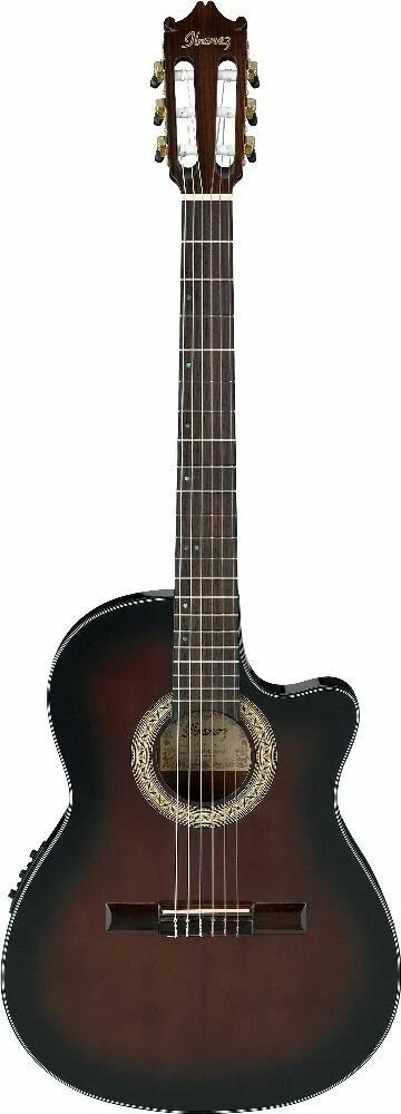 IBANEZ GA35TCE-DVS классическая гитара, цвет - тёмный скрипичный санбёрст