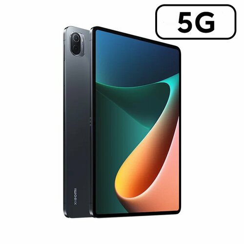 Планшет Xiaomi Pad 5 Pro 5G 8 ГБ 256 ГБ ROM Snapdragon 870 CPU 25K 11 - дюймовый экран Mi Pad5 Pro Tab 8600 мАч аккумулятор WIFI SIM глобальная версия 49950₽