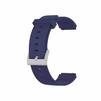 Сменный силиконовый ремешок для умных часов Mibro GS, dark blue