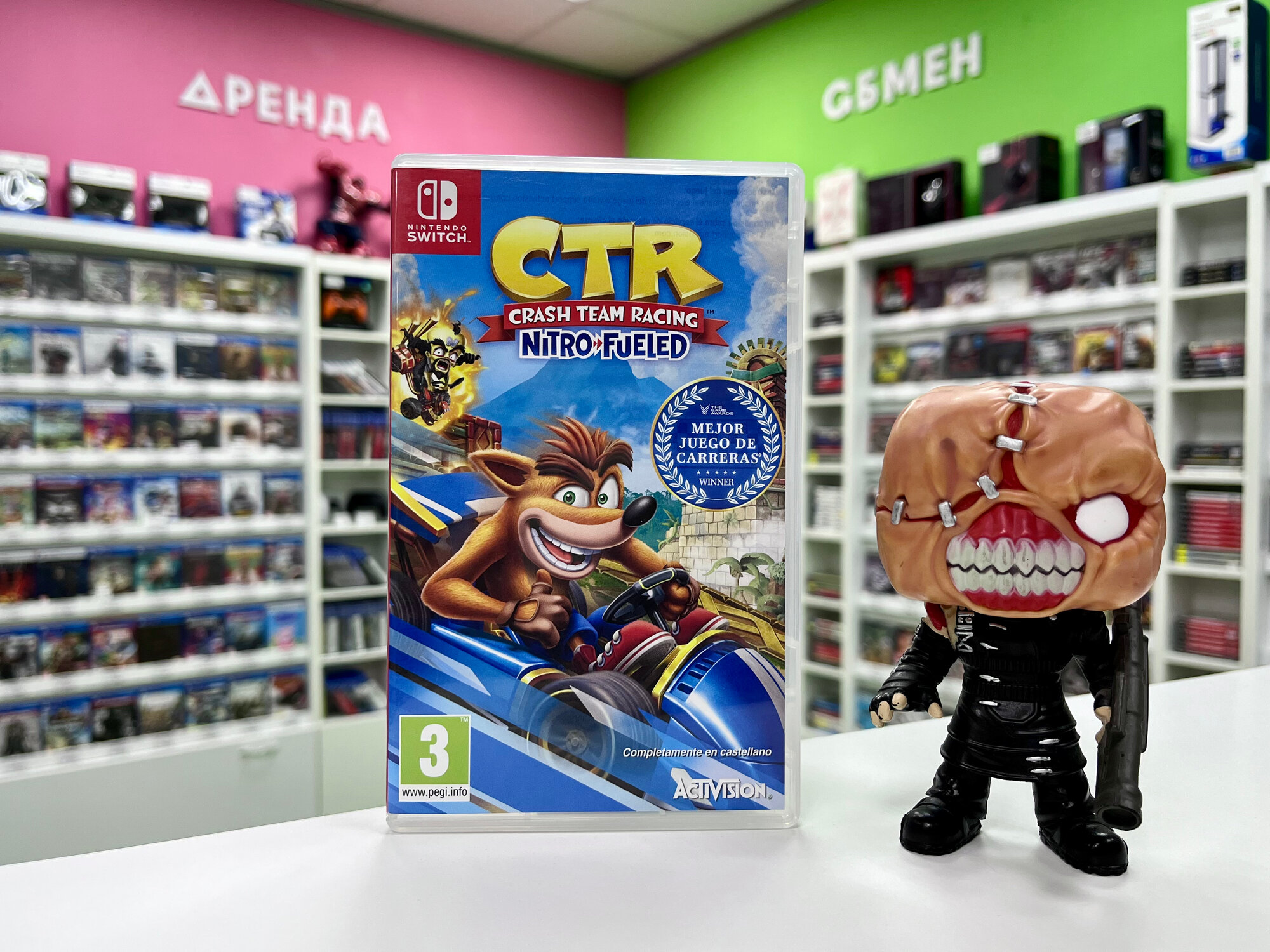 NS Crash Team Racing Nitro Fueled б/у
