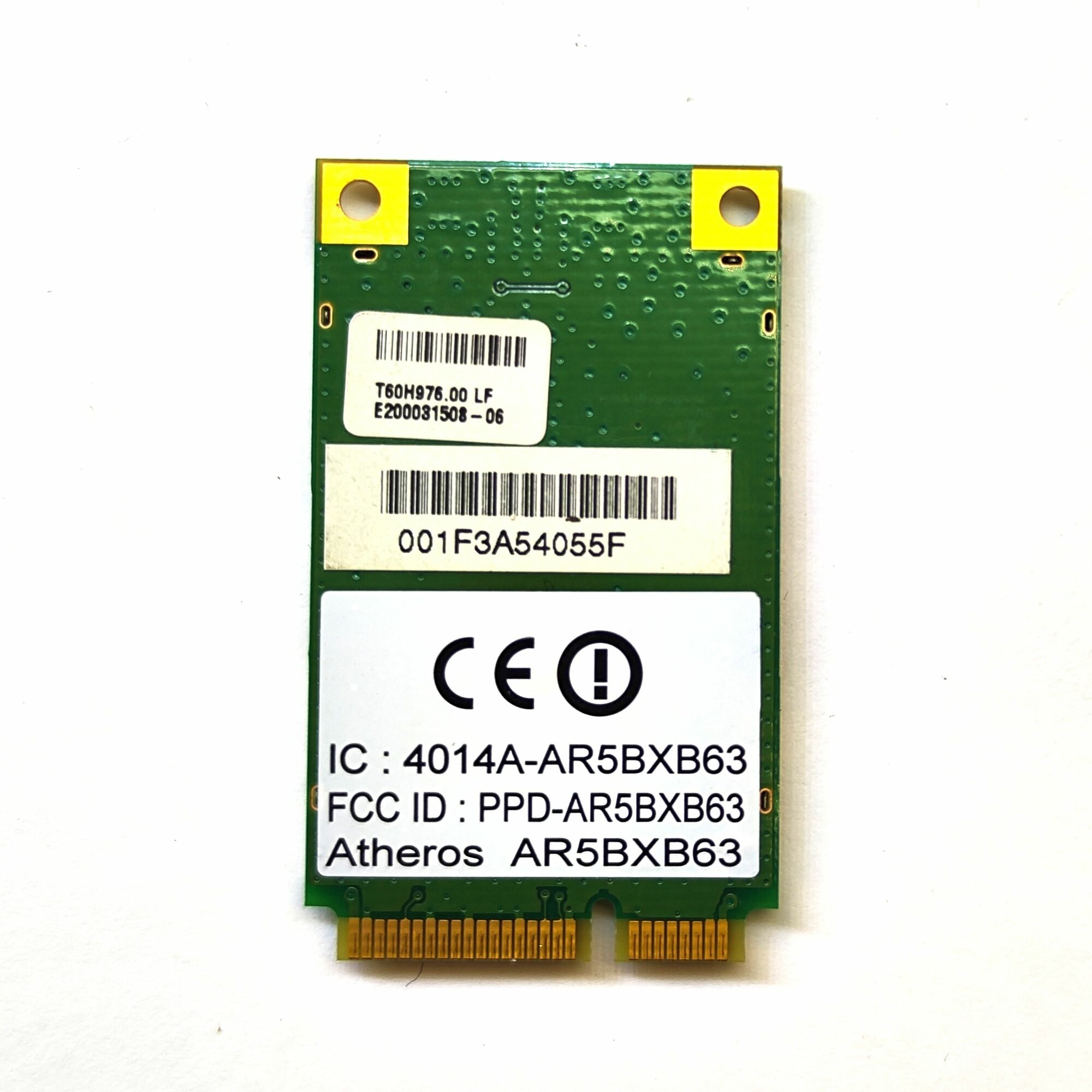 Сетевой модуль Wi-Fi адатер для интернета WiFi сетевая карта mini PCI-E Atheros AR5BXB63 для ноутбукаAcer Aspire 7220 5520 7520 3050 5516 Wireless карта T60H976.00