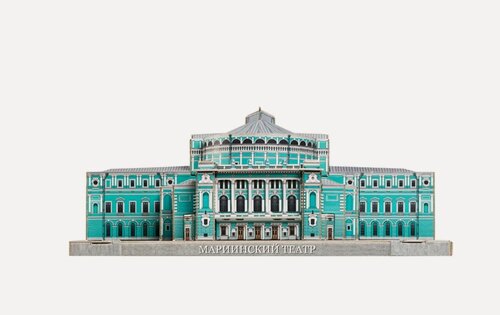 Изображение товара Сборная модель Умная Бумага Мариинский театр. Санкт-Петербург, в миниатюре Умбум535