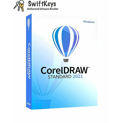 Лицензия CorelDraw Standard 2021 , бессрочная, электронный ключ, цифровая доставка