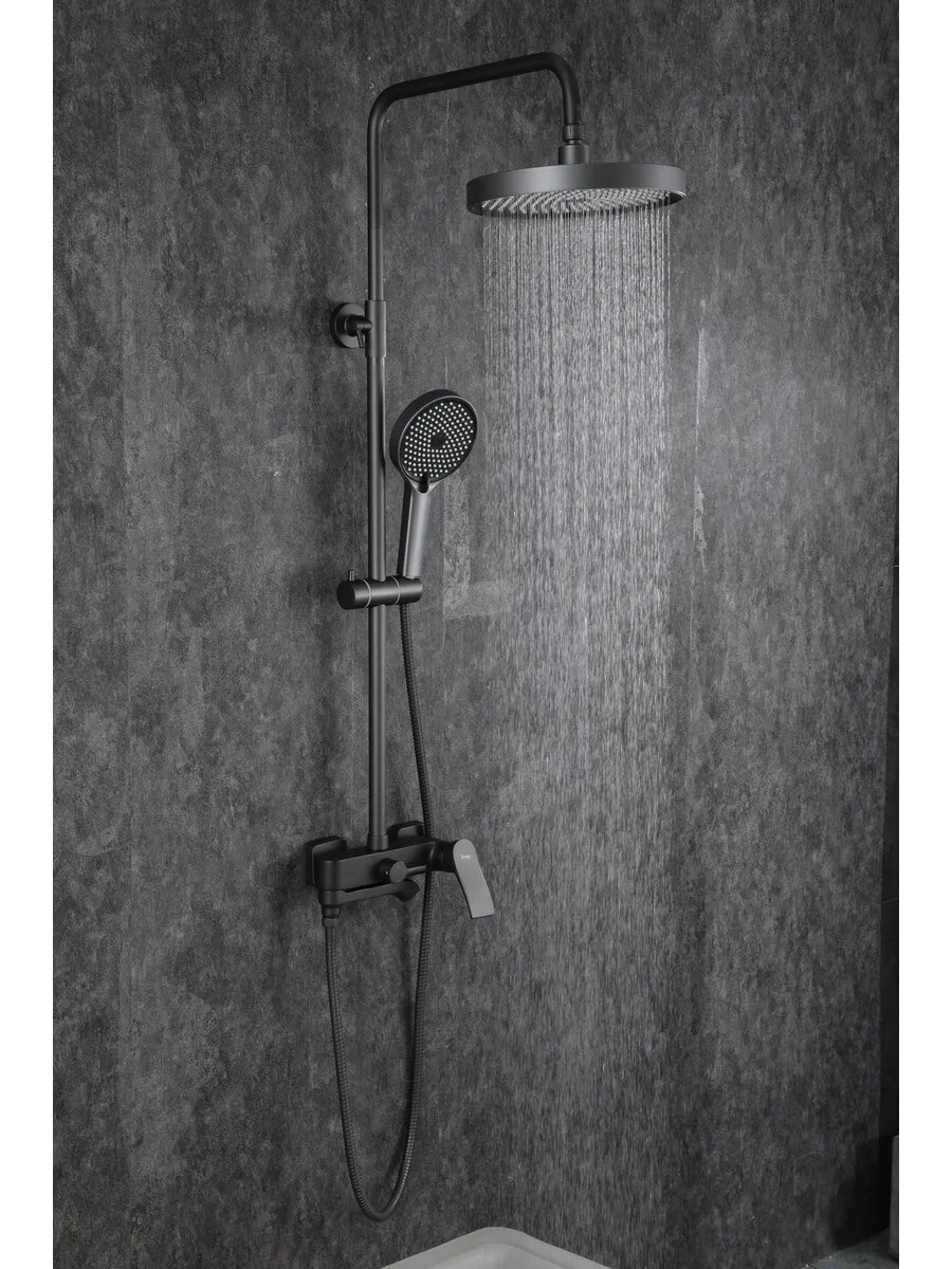 Душевая система с тропическим душем Frap F2475-9 — фото 1