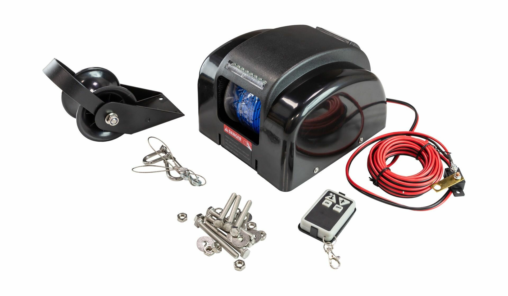 Лебедка якорная autoTRAC BigWater 45 RC(alum) (AL005BW45RC)