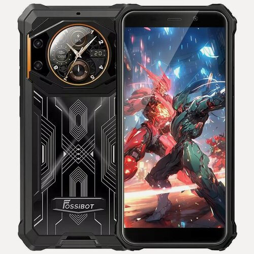 Изображение товара Обновленный смартфон Fossibot F101Pro 8 ГБ + 128 ГБ Android 13 IP68 Водонепроницаемый телефон 10600 мАч NFC