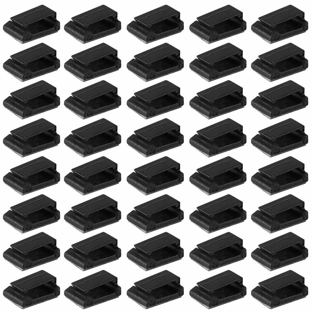 40 шт. автомобильных зажимов для шнуров автомобильный органайзер для кабеля держатель для GPS-навигатора декоративные аксессуары для крепления шнура освещения в автомобиле