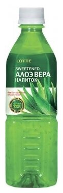 Алоэ Вера Lotte оригинальный 0,5л.*20шт. Aloe Vera Lotte