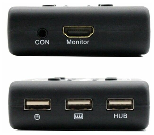 HDMI KVM переключатель 4-1 с USB 4 компьютера на 1 монитор с 1 клав и 1 мышью