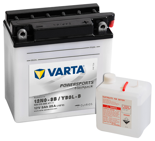 Мото аккумулятор VARTA Powersports Freshpack (509 015 008)