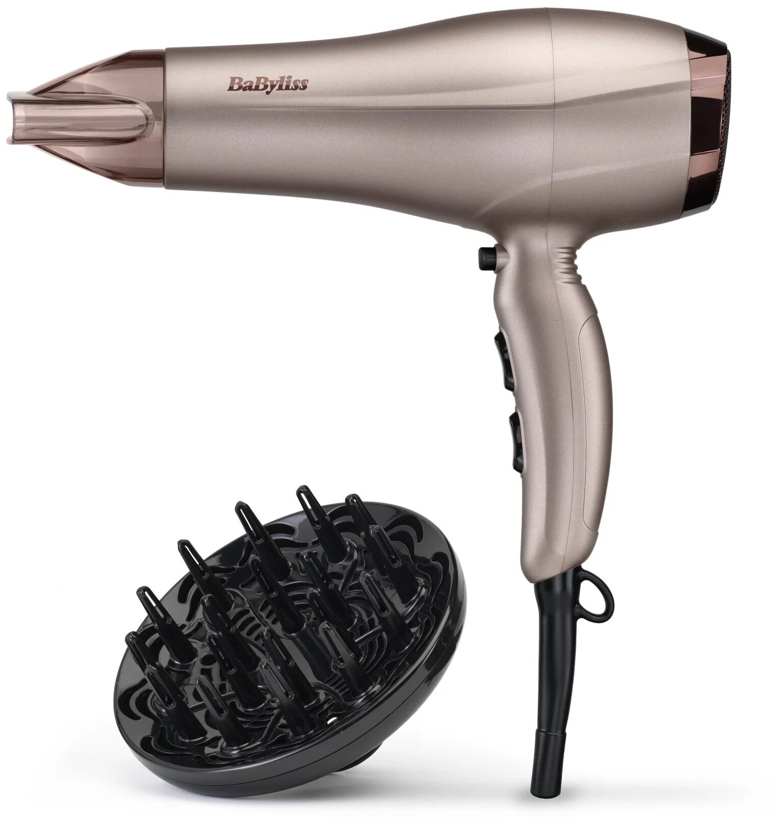 Фен BaByliss 5790PE, бежевый/золотистый