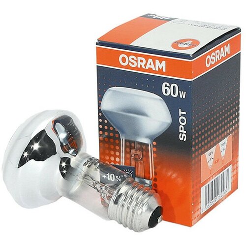 Лампа накаливания OSRAM 60Вт E27 2700K 230В рефлектор R63