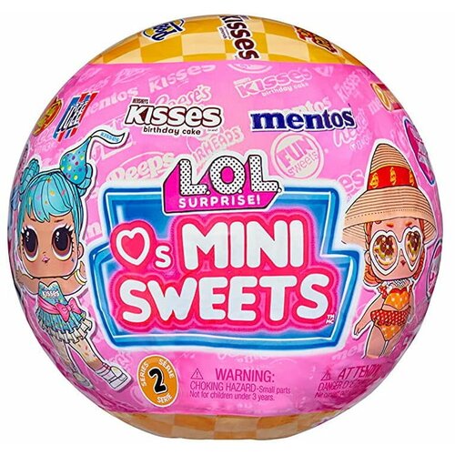 Кукла LOL SURPRISE Loves Mini Sweets 2 серия 119609 набор lol surprise loves mini sweets hershey s kisses deluxe pack 585794