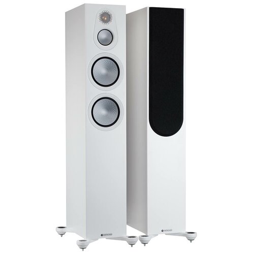 напольная акустика monitor audio silver 300 black gloss 7g Напольная акустика Monitor Audio Silver 300 Satin White (7G)