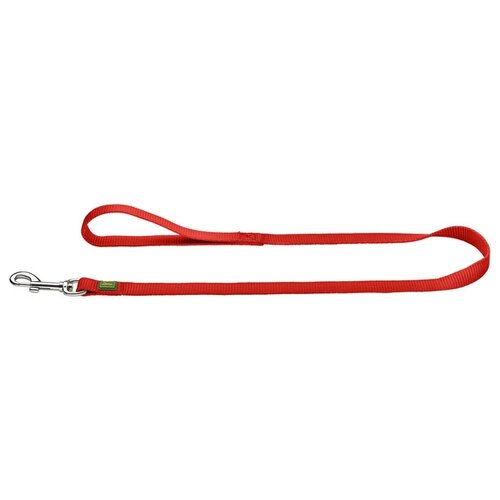 выставочный поводок для собак hunter freestyle retriever 1 2 м 8 мм black Поводок для собак HUNTER Leash 1 м 25 мм red