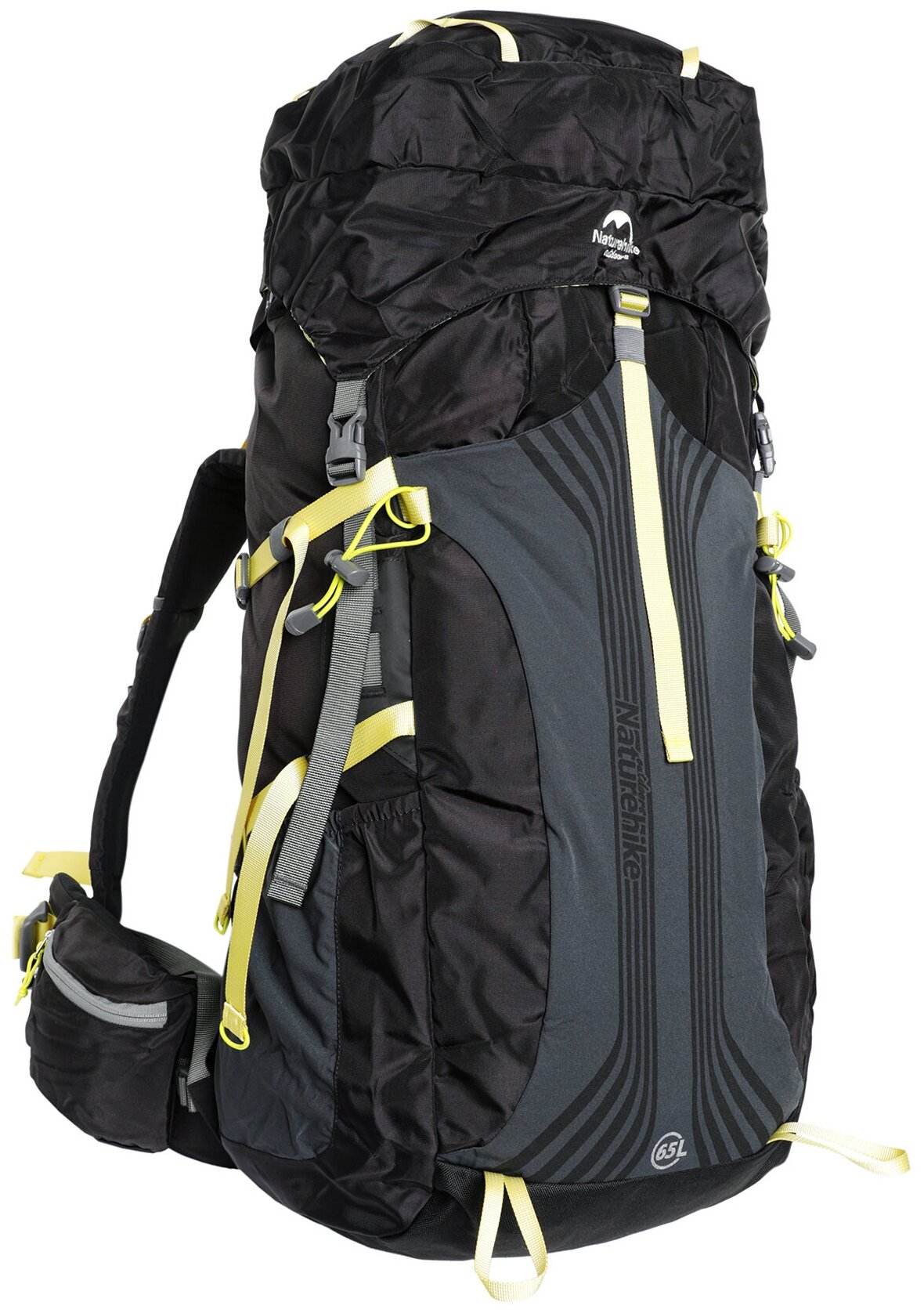 Рюкзак Naturehike 65L Professional Hiking Backpack Черный