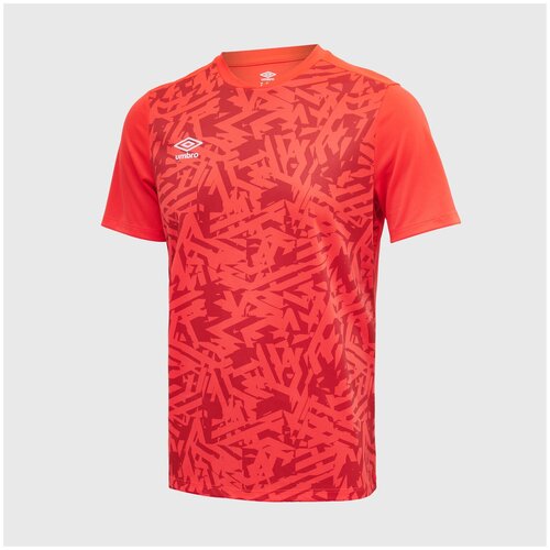 фото Футболка игровая umbro shattered 65718u-dqd, р-р m, красный