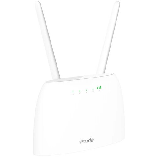 Tenda Маршрутизатор 3G/4G WIFI Tenda 4G06 (White) tenda ax3000 ax12 wireless wifi router wifi 6 dual band 2 4g 5g 2976mbs gigabit wifi repeater with multi language app