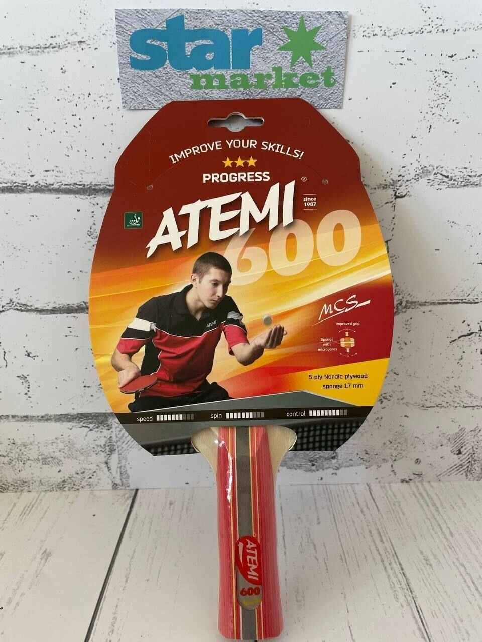 Ракетка для настольного тенниса Atemi