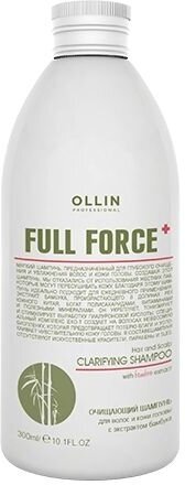 Ollin Prof Full Force Шампунь для волос очищающий с экстрактом бамбука 300 мл
