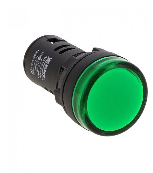 ledm-ad16-16-g Матрица светодиодная AD16-16HS зеленый 230 В AC (16мм) PROxima EKF - фото №1