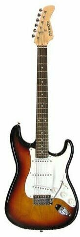 Fernandes LE-1Z 3S 3SB/L электрогитара Stratocaster SSS, цвет трёхцветный санбёрст