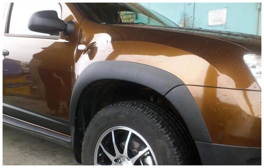 Накладки на колесные арки / Накладки арок / расширители арок для Renault Duster (2010-2014)