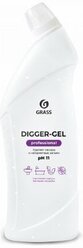 Очиститель для канализации Grass Digger Gel Professional щелочное средство 1л