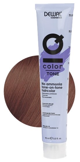 Dewal Cosmetics IQ COLOR TONE - Деваль АйКью Колор Тон Краситель тон-в-тон, 90 мл - IQ COLOR TONE 8.32 Светлый блондин золотисто-жемчужный