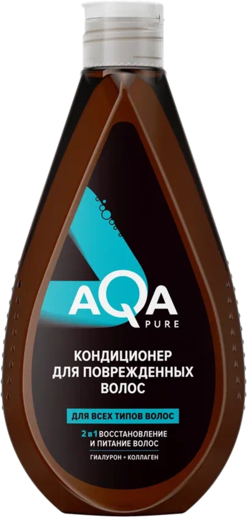 Кондиционер AQA Pure для поврежденных волос, 400 мл