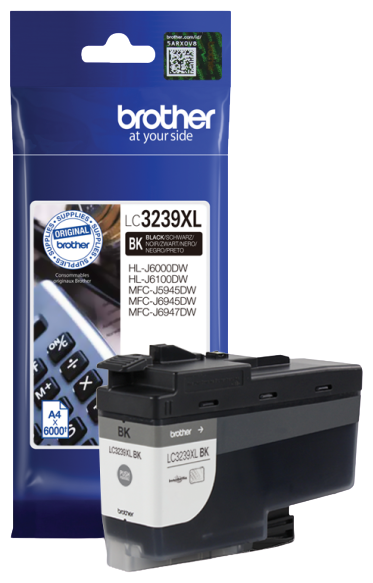 Картридж BROTHER LC3239XLBK чёрный