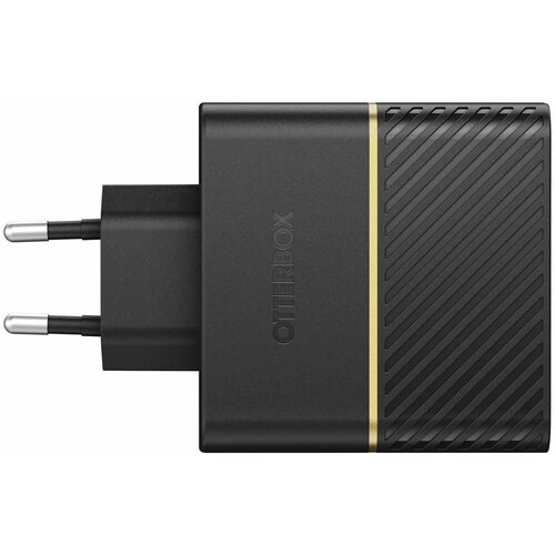 Блок питания OtterBox USB-C, 50W, 2 порта: 20W и 30W, для быстрой зарядки, цвет Black Shimmer, черный (78-52724)