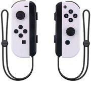 Геймпад совместимый со Switch Nintendo, 2 контроллера Joy-Con L/R белый