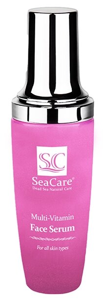 SeaCare Multi-vitamin омолаживающая сыворотка для лица с витаминами А, Е, Коэнзимом Q10 и минералами Мертвого моря, 50 мл