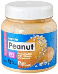 Captain Peanut Арахисовая паста с морской солью Chikalab, 250 г