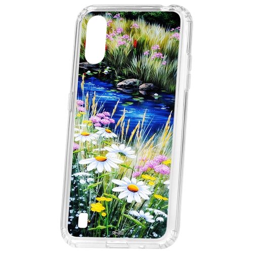 фото Чехол на samsung galaxy a01/a015 kruche print ромашки у ручья