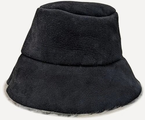 Изображение товара Шапка банная из овчины Панама черная, Овечкинъ