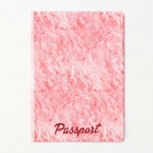Обложка для паспорта UNKNOWN, розовый