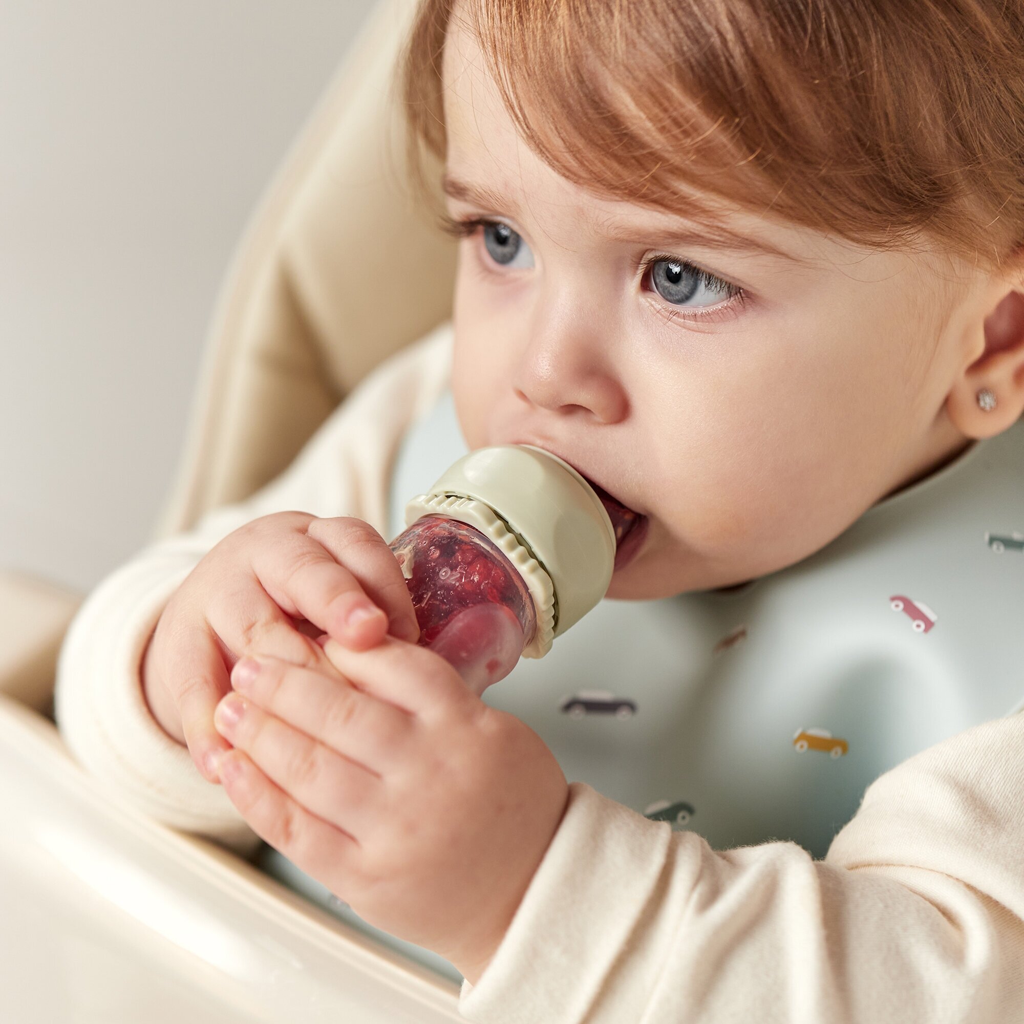 Ниблер-дозатор светло-зеленый Happy Baby/Хэппи Беби Zenith Infant Product - фото №9