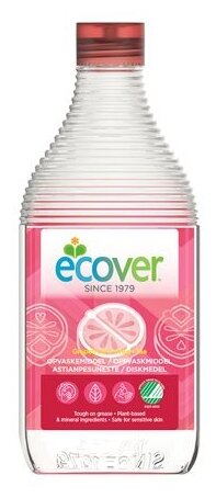 Ecover экологическая жидкость для мытья посуды с грейпфрутом и зеленым чаем 450 мл