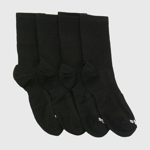 Носки Starfit, 2 пары, 4 уп., размер 43-46, черный носки starfit 2 пары размер 43 46 серый черный