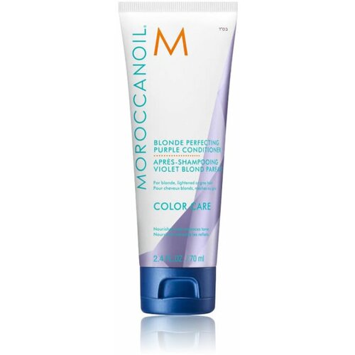 Кондиционер Moroccanoil Blonde Perfecting Purple, тонирующий с фиолетовым пигментом, 70мл