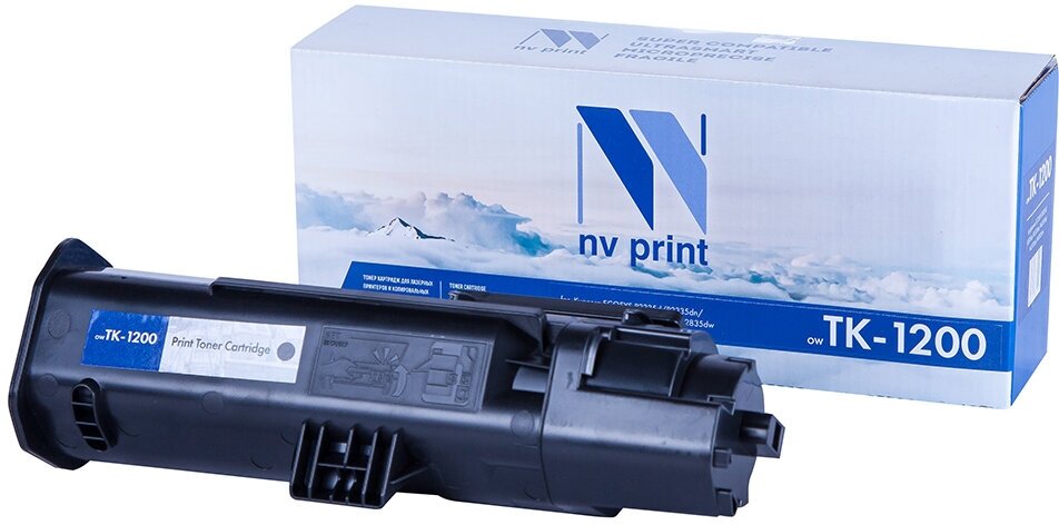 Тонер-картридж NV Print NV-TK1200 для Kyocera ECOSYS M2235, Kyocera ECOSYS P2335, Kyocera ECOSYS M2735dn (совместимый, чёрный, 3000 стр.)