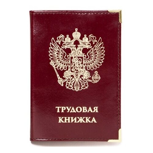 Обложка для трудовой книжки ВОЕНПРО красный 299₽