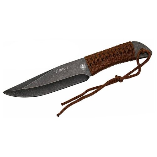фото Нож viking nordway mm012b-57 (дартс-1) с чехлом коричневый