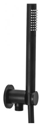 Душевой комплект Paffoni MASTER ZDUP 094NO, черный матовый эмаль 1500 мм