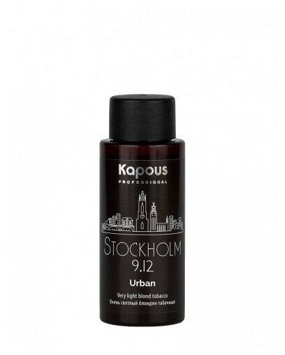 Kapous Professional Краситель для волос, полуперманентный, жидкий Urban, 9.12, 60мл