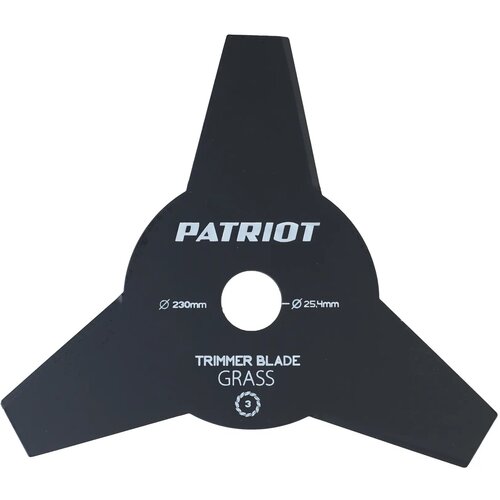 Нож для триммера Patriot TBS-3 ø23 см сталь